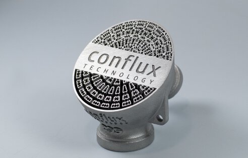 Conflux Heatexchanger built in aluminum | © EOS