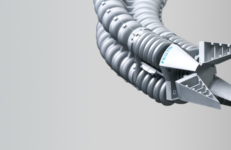 Festo Bionic Handling Assistant, gripper, 3D printing, EOS | © EOS