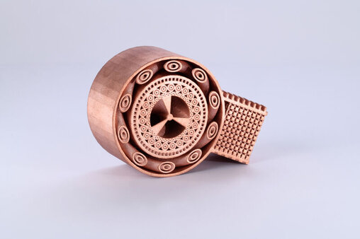 Copper Heatexchanger Demopart | © EOS