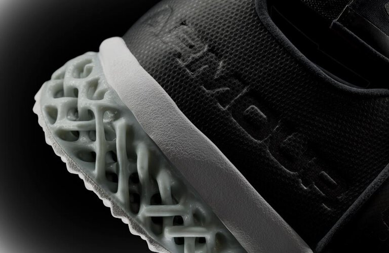 Running shoe by Under Armour with additive manufactured sole | © EOS