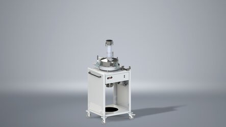 IPCM M extra sieving module with ultrasonic sieve for consistent powder quality with desired particle size