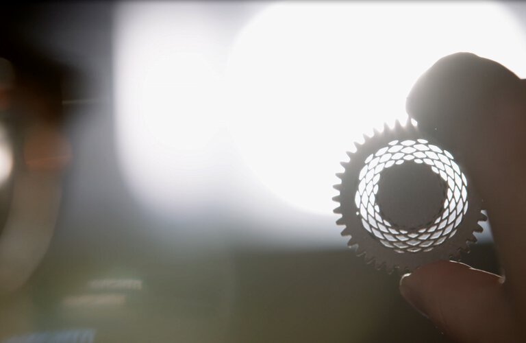 3D printed lightweight gearwheel, EOS | © EOS