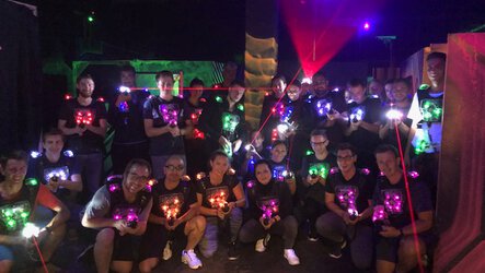 Trainee event in the Lasertag Arena | © EOS