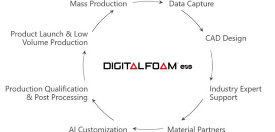 Digital Foam Architects Network Process Graphic